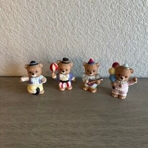 Homeco Circus‎ Bears Figurines Set of 4 Collectibles Decor